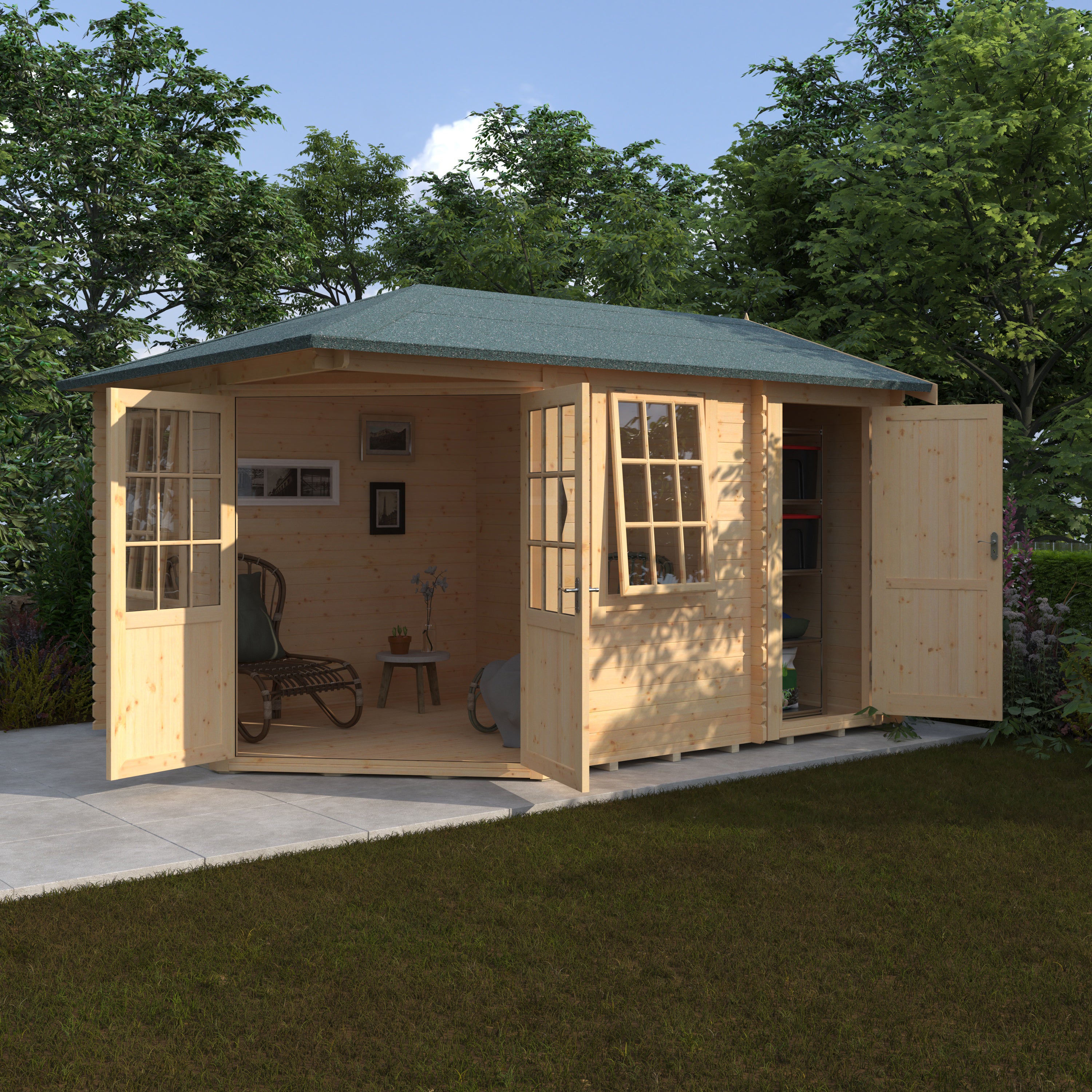 THE VICTORIA 28mm Log Cabin