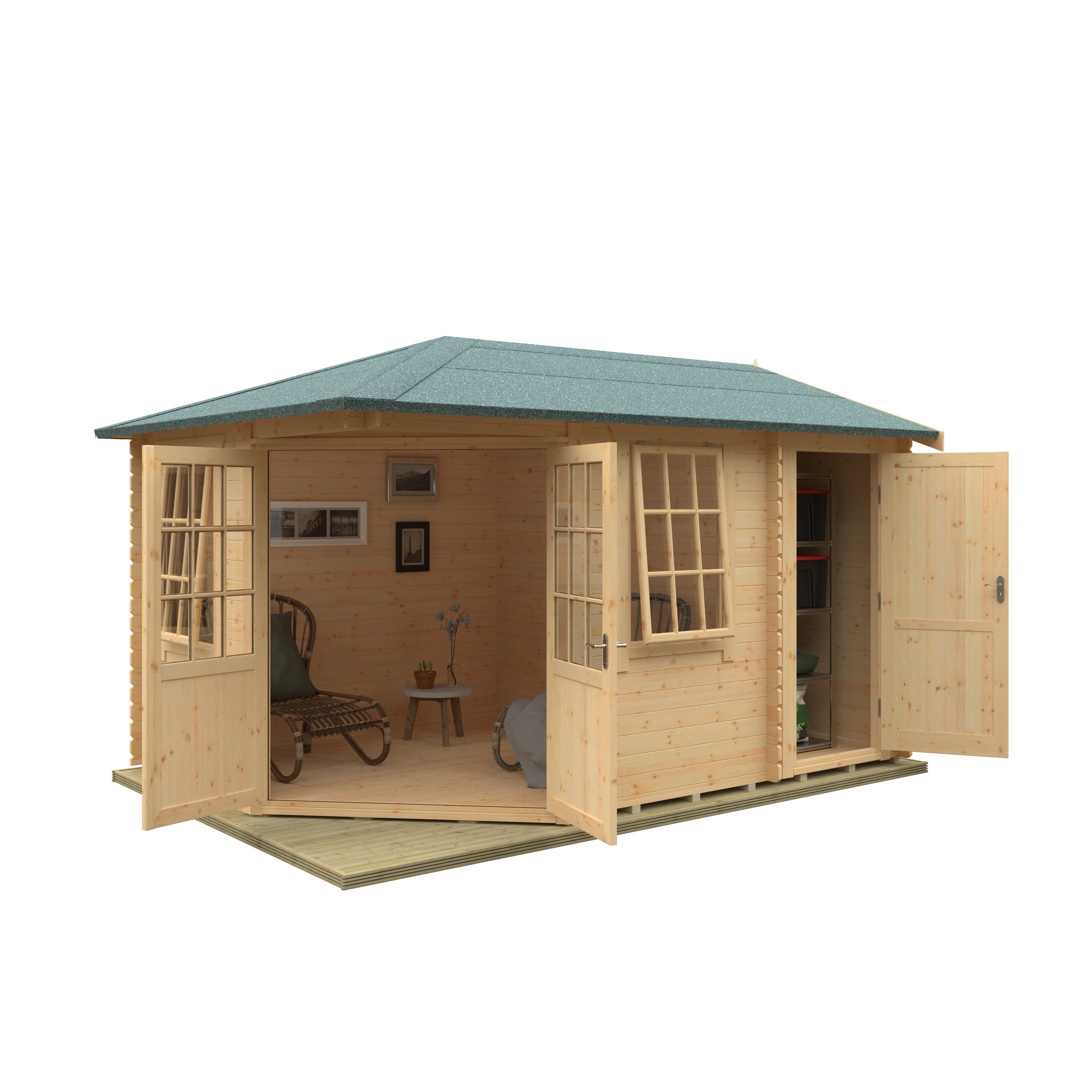 THE VICTORIA 28mm Log Cabin