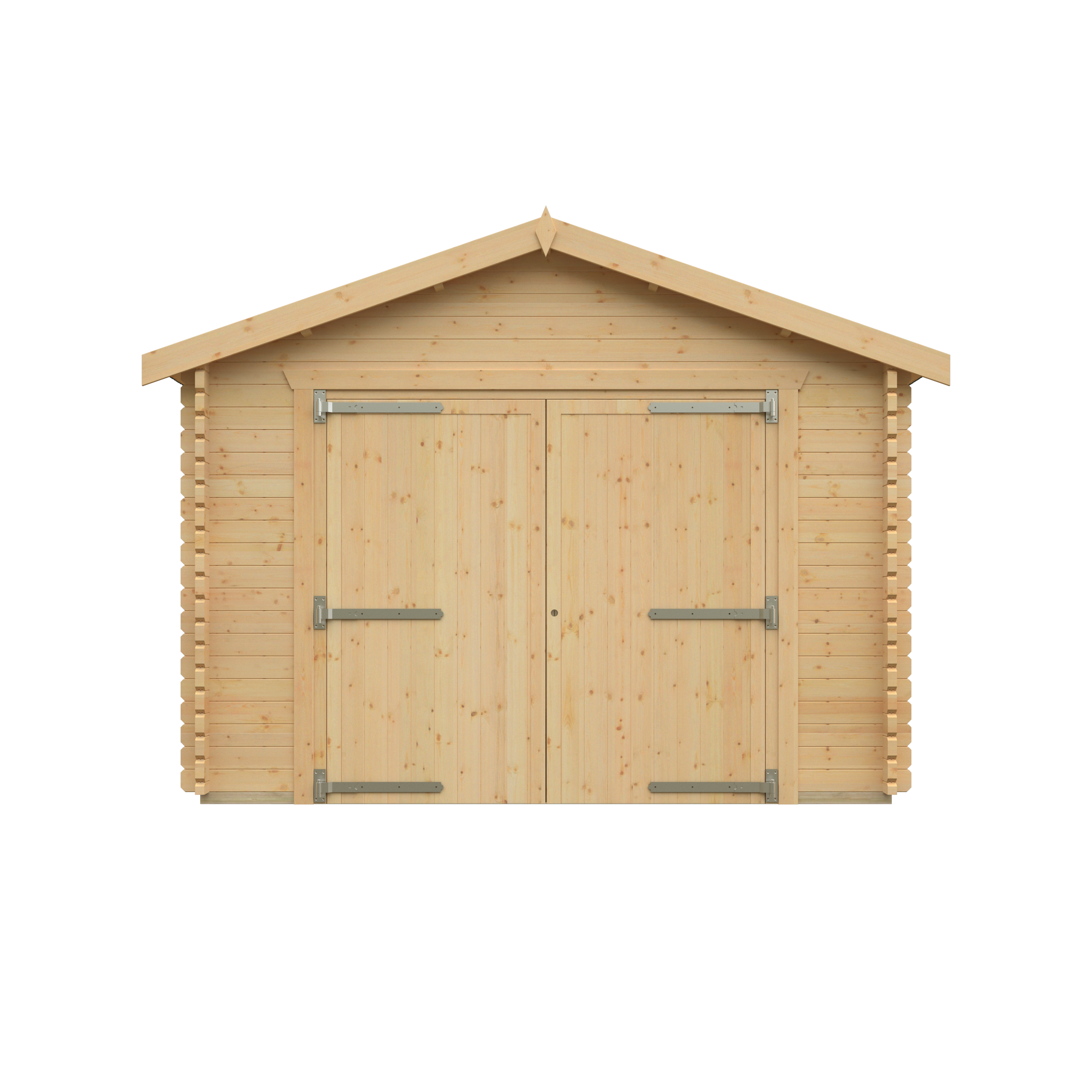 THE WARWICK GARAGE 44mm Log Cabin