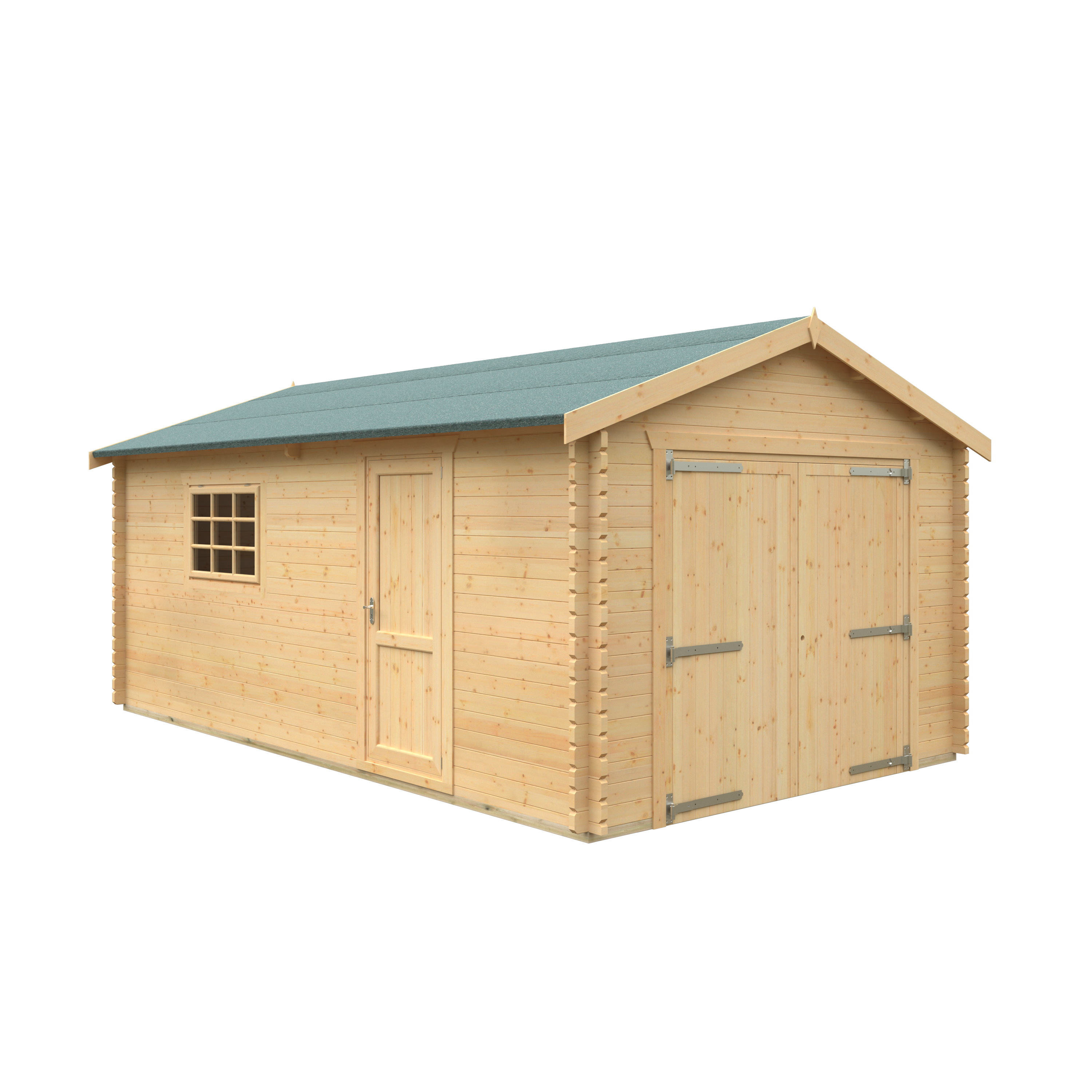 THE WARWICK GARAGE 44mm Log Cabin