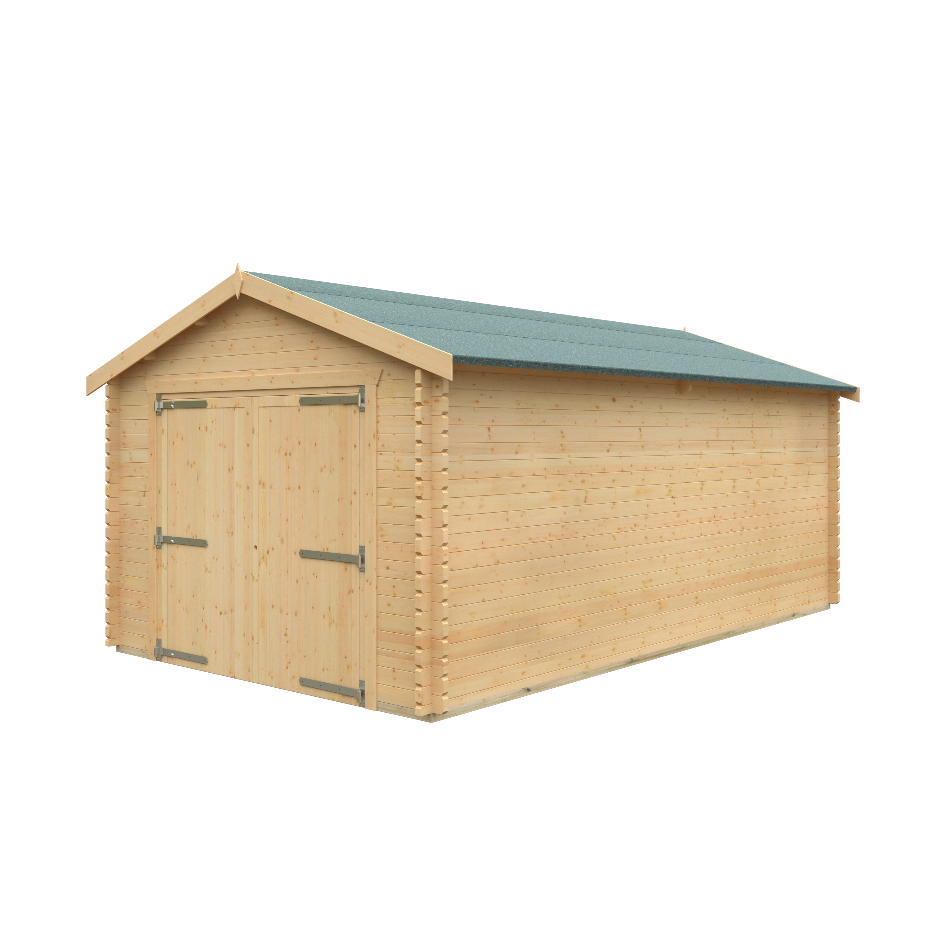 THE WARWICK GARAGE 44mm Log Cabin