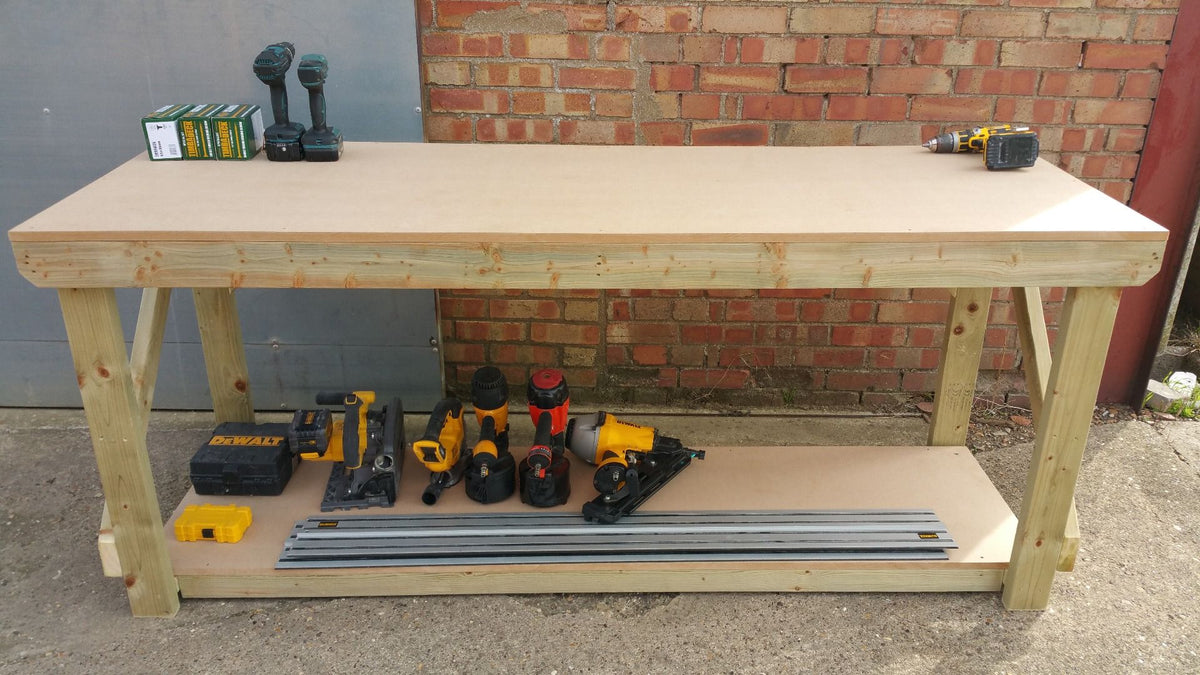 Wooden MDF top Workbench