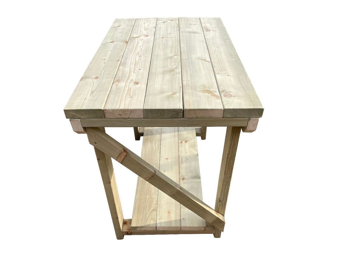 Wooden Super Heavy Duty Indoor/Outdoor Workbench