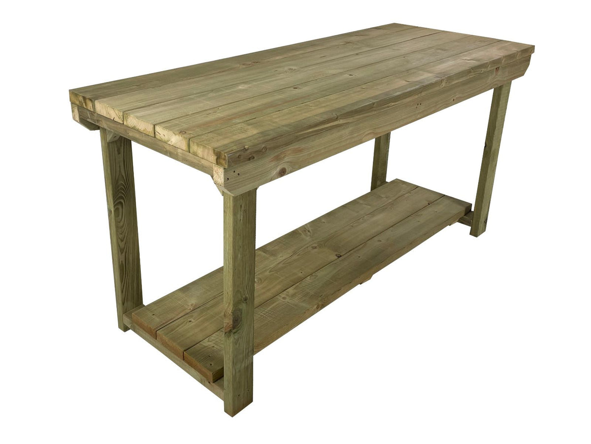 Wooden Super Heavy Duty Indoor/Outdoor Workbench