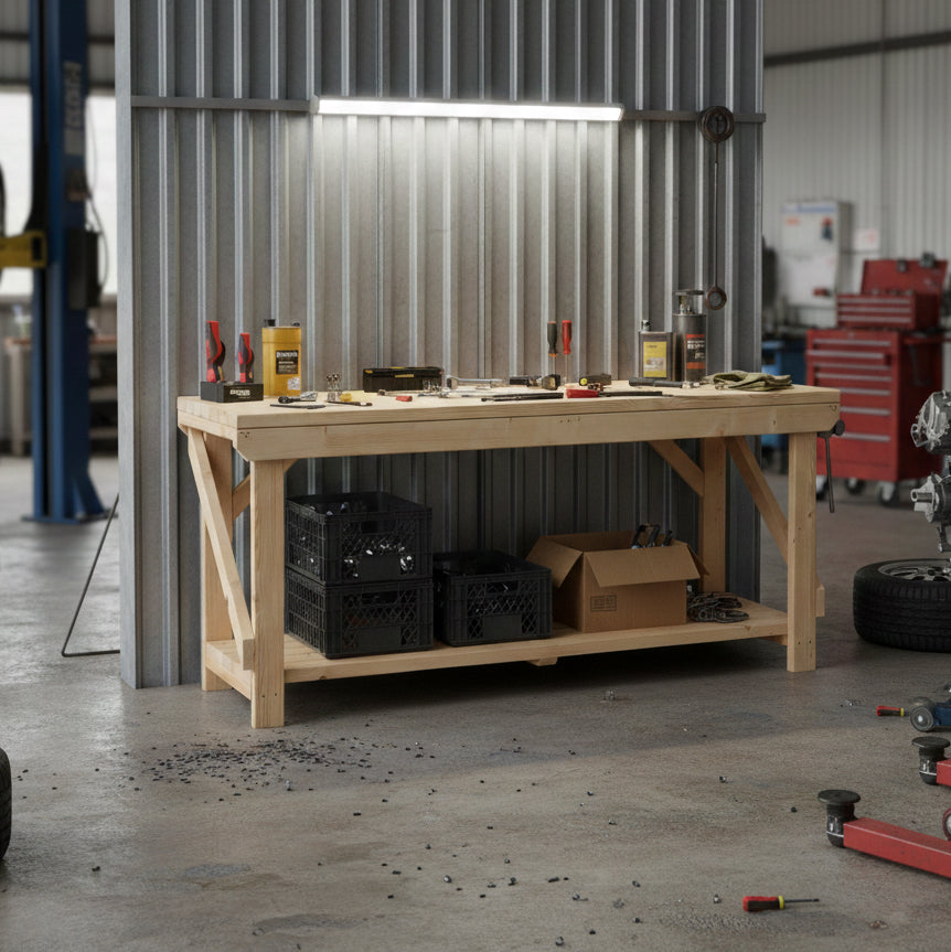 Acorn Wooden Workbench