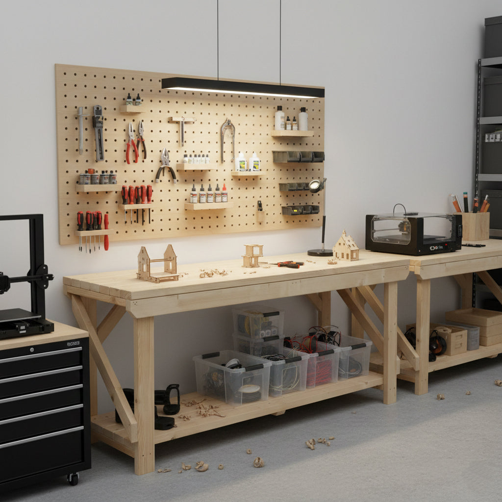 Acorn Wooden Workbench