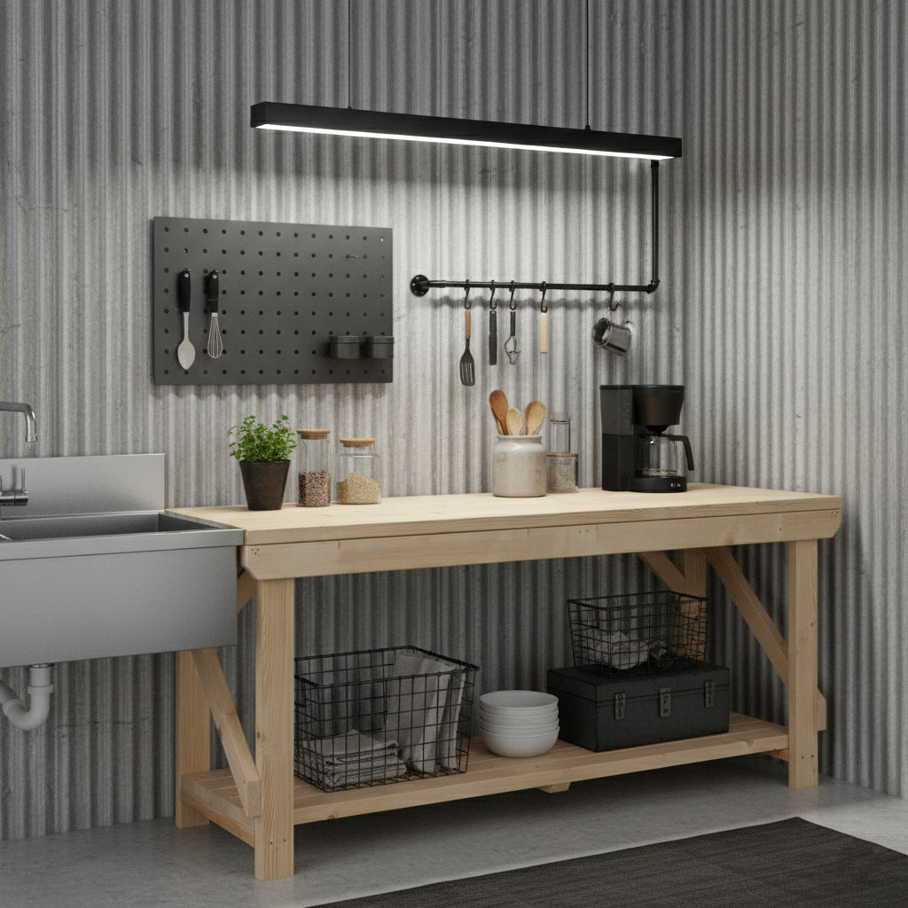 Acorn Wooden Workbench