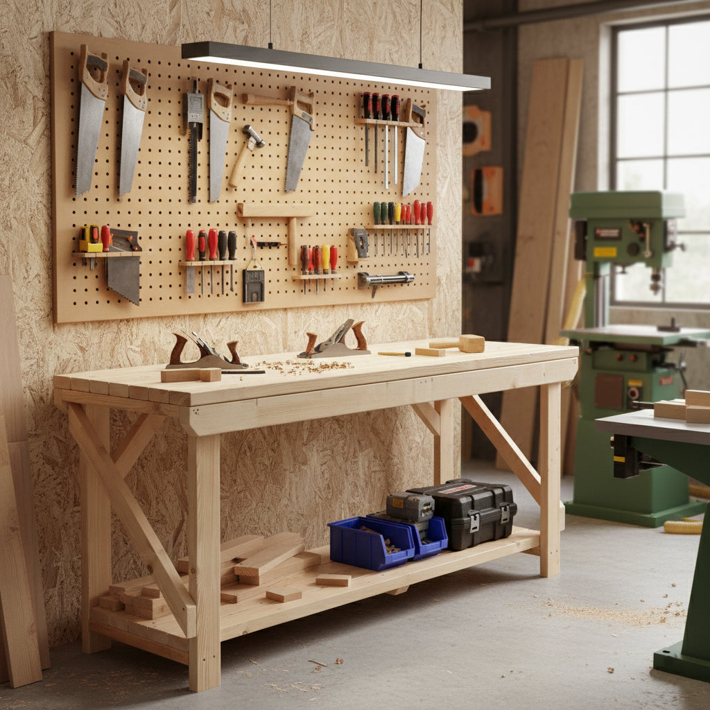 Acorn Wooden Workbench