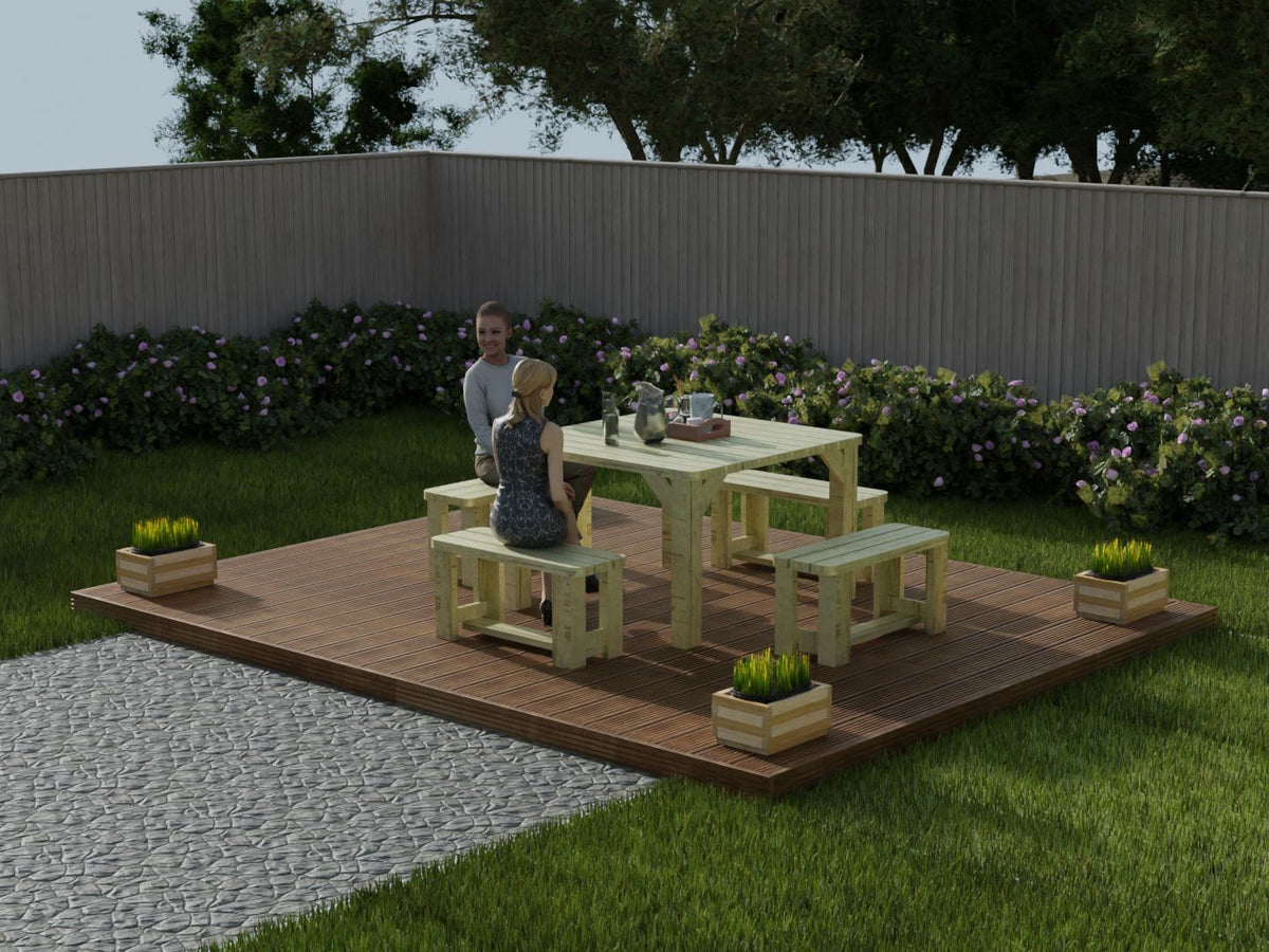 Wooden Decking Kit