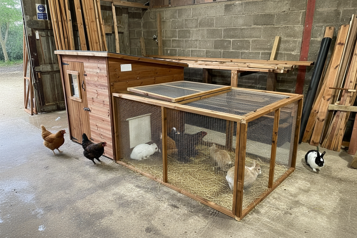 Premium Hen/Rabbit Run