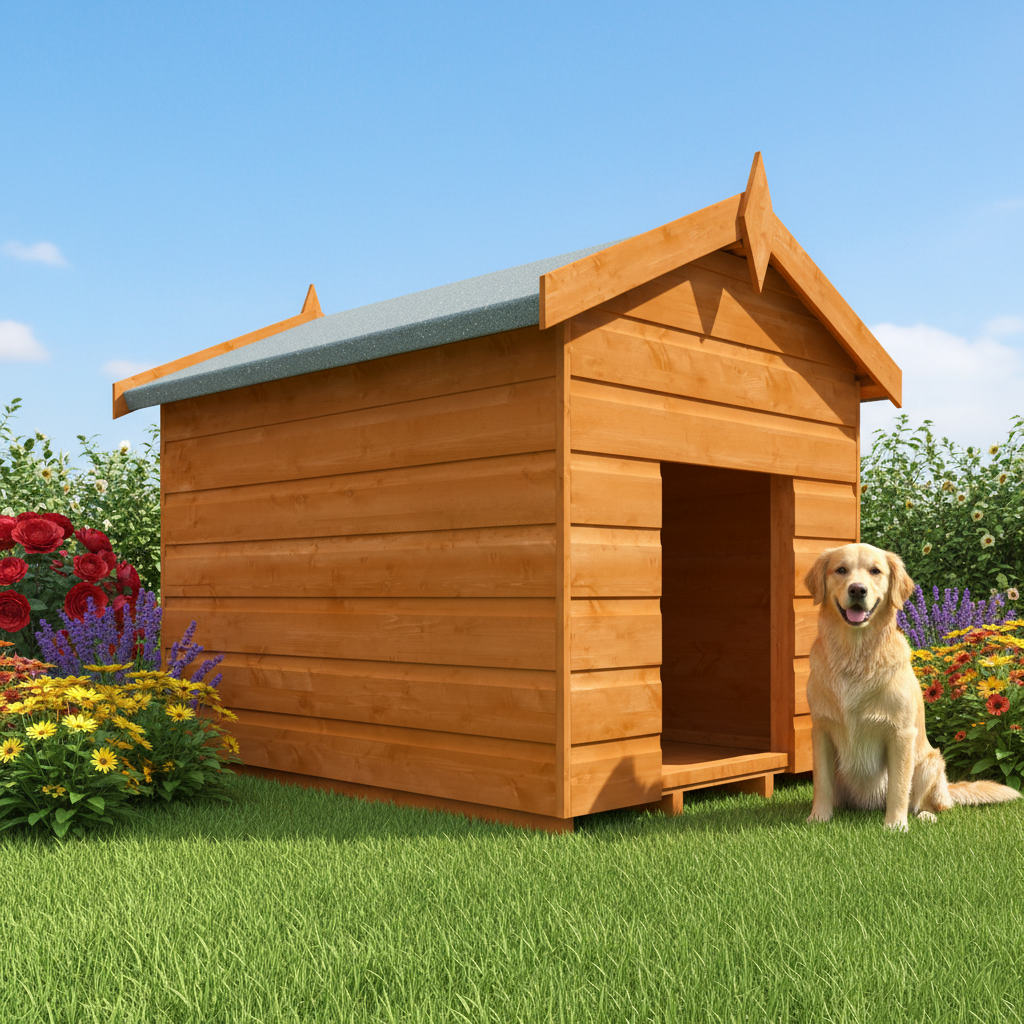 Shiplap Dog Kennel