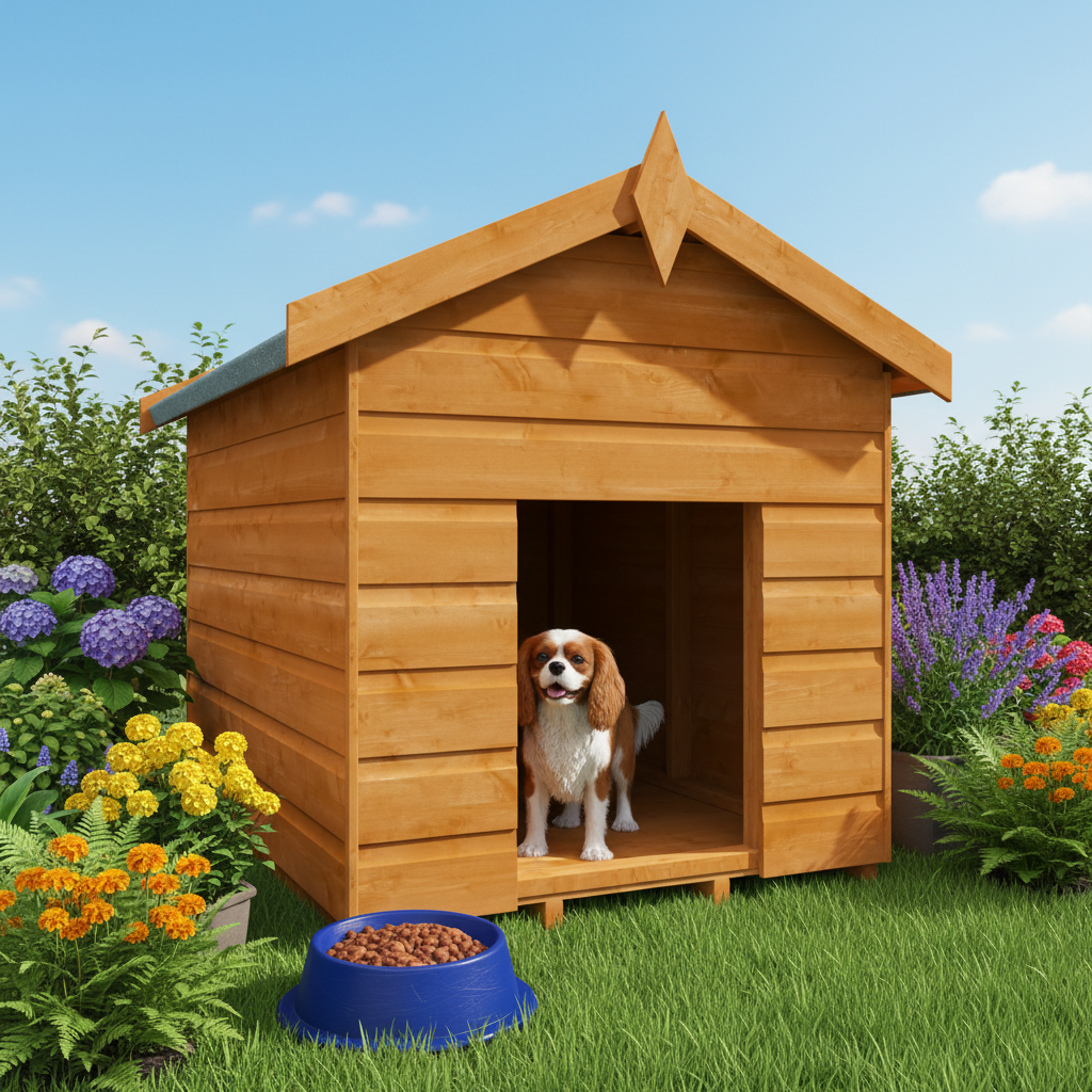 Shiplap Dog Kennel