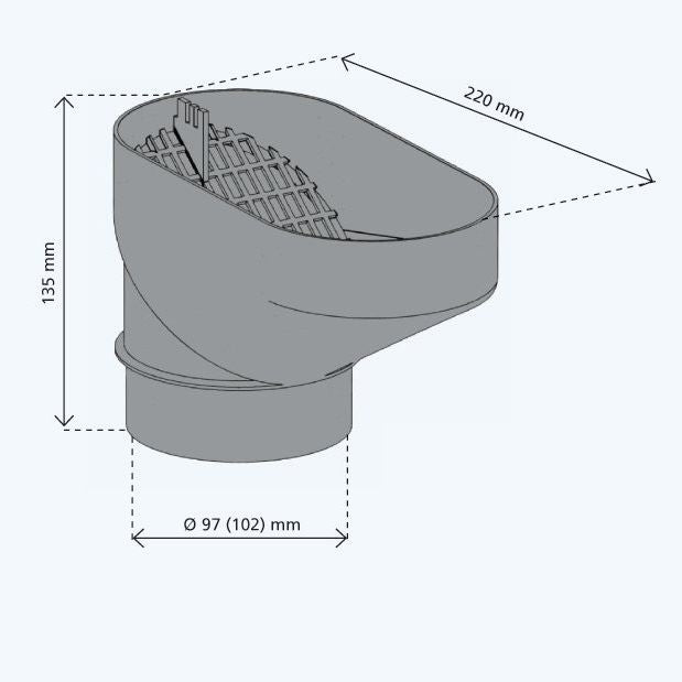 Leaf Catcher - Downpipe Filter