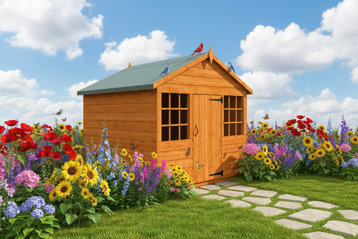 Wendy House Wooden Playhouse