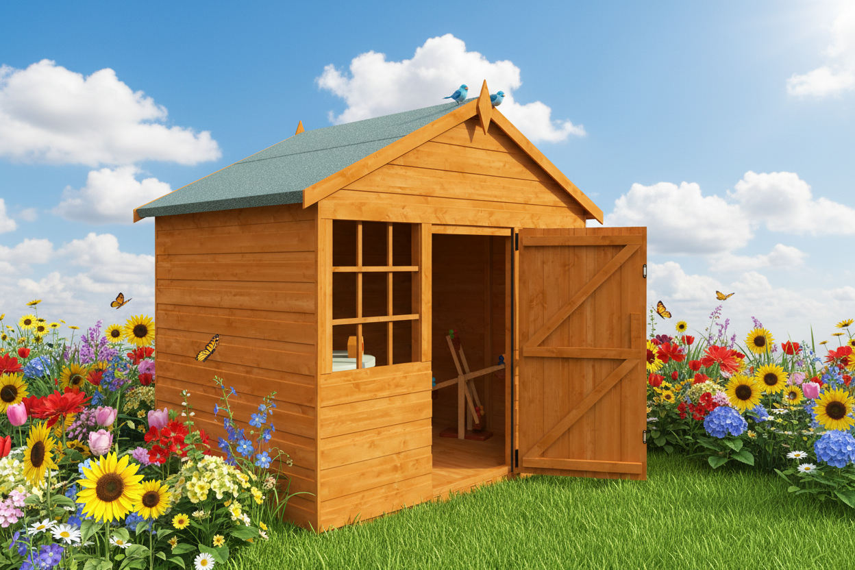 Wendy House Wooden Playhouse