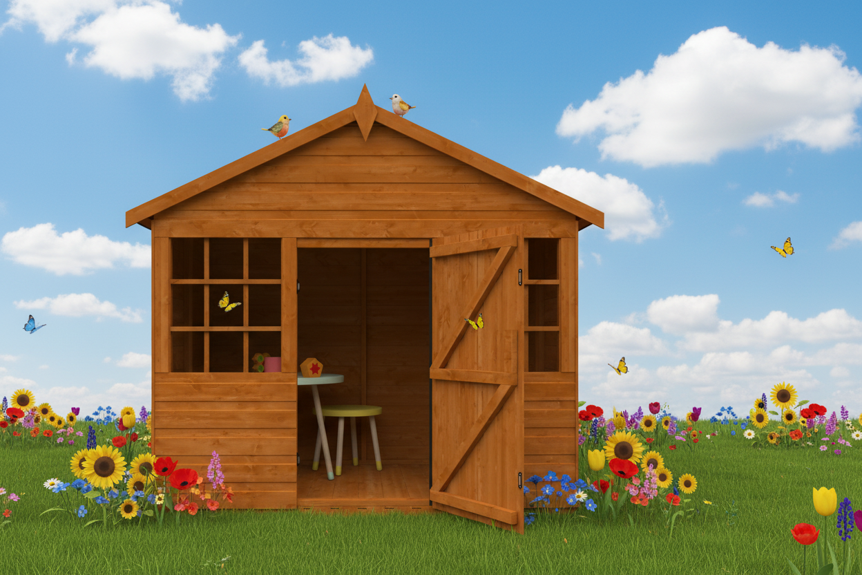 Wendy House Wooden Playhouse