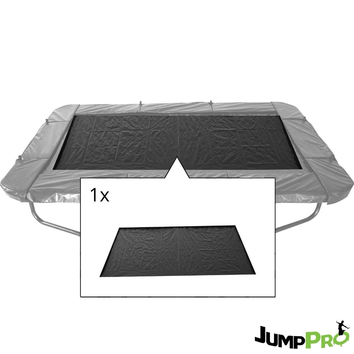 14ft x 8ft JumpPRO® Black Rectangular Trampoline Bed Cover