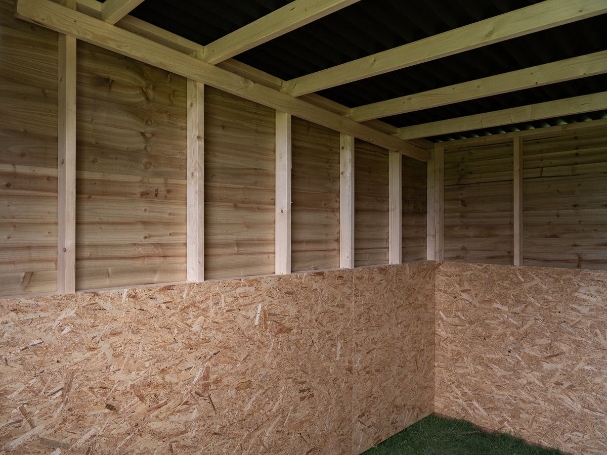 12ft x 12ft Mobile Animal Field Shelter V.1