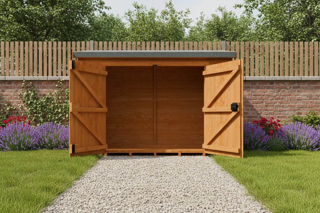 Glorybox 6x2'3 Shiplap Garden Storage Unit