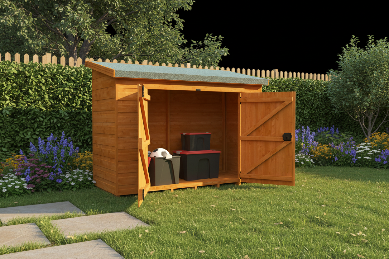 Glorybox 6x2'3 Shiplap Garden Storage Unit