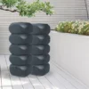 2 x 320 Litre Gubo Rainwater Wall Tank (Water Butt)