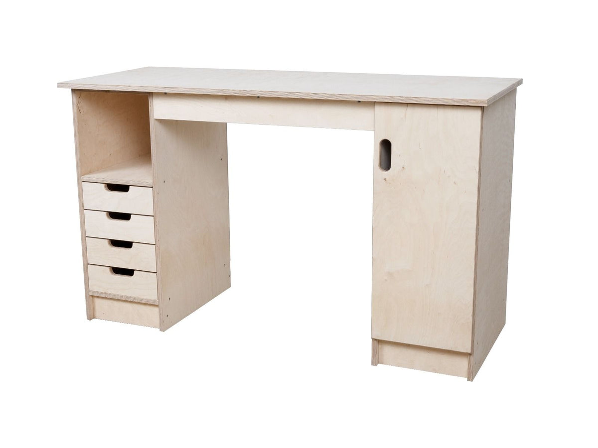 Multi-purpose wooden workbench, storage cabinet Olympus-7