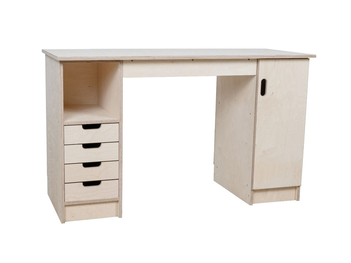 Multi-purpose wooden workbench, storage cabinet Olympus-7