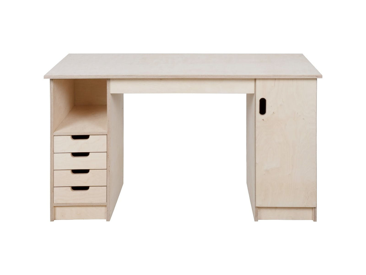 Multi-purpose wooden workbench, storage cabinet Olympus-7