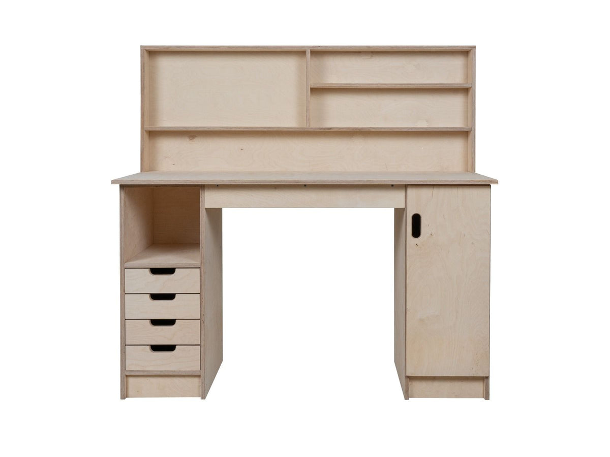 Multi-purpose wooden workbench, storage cabinet Olympus-7