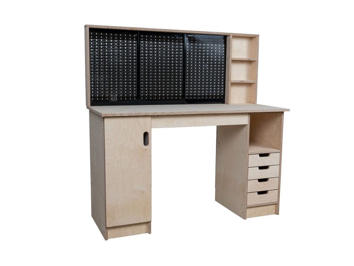 Multi-purpose wooden workbench, storage cabinet Olympus-7