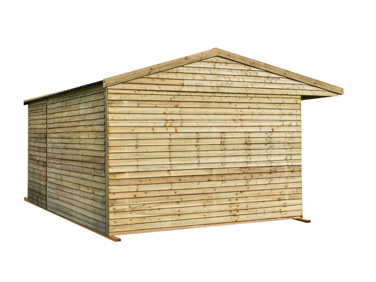 18ft x 12ft Field Shelter with Storage/Tack Feed Room V.4