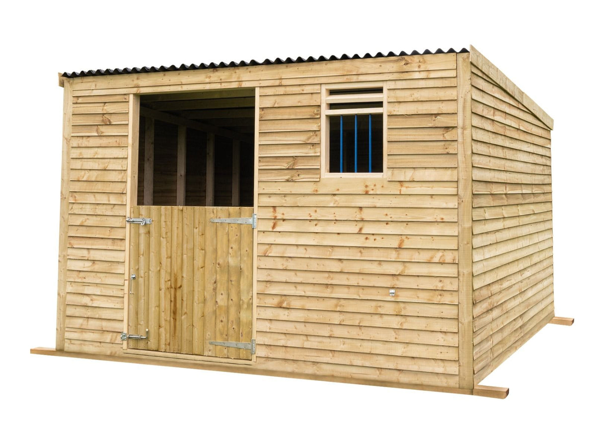 12ft x 12ft Mobile Animal Field Shelter V.1