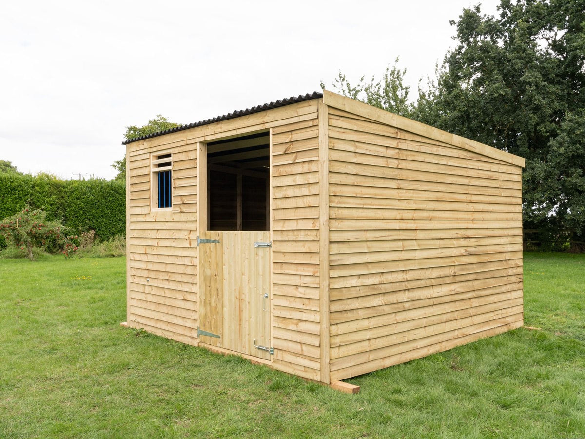 12ft x 12ft Mobile Animal Field Shelter V.1
