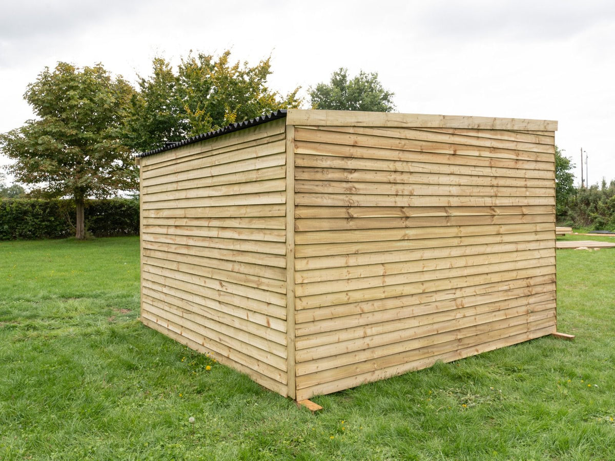 12ft x 12ft Mobile Animal Field Shelter V.1